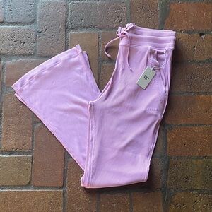 Elegant Pink, Super Soft Textured Women's Pants